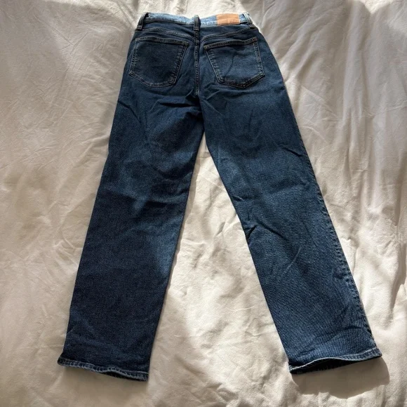 Madewell Perfect Vintage Straight Jean - Picture 2 of 7